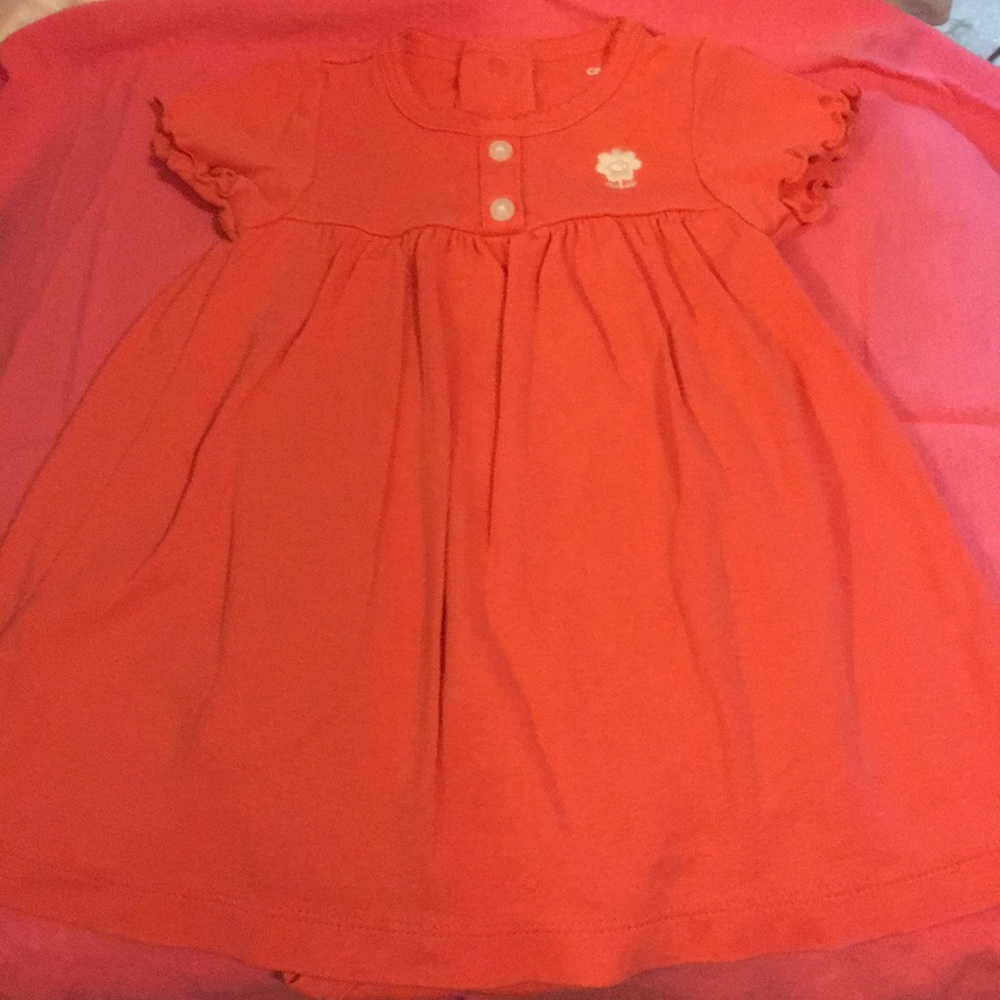 Baby onesie dress
